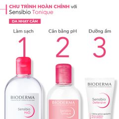 Bioderma Nước hoa hồng Sensibio Tonique 250ml