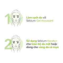 Bioderma Kem dưỡng giảm mụn Sebium Kerato+ 30ml