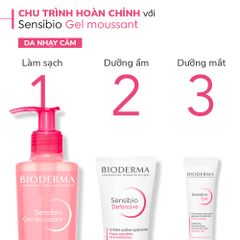 Bioderma Sữa rửa mặt Sensibio Gel Moussant