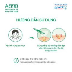Acnes Miếng dán mụn Clear Patch 48 miếng