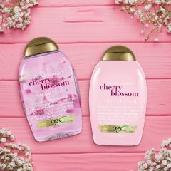 OGX Dầu xả heavenly hydration + cherry blossom conditioner 385ml