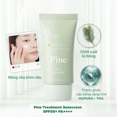 9 Wishes Kem chống nắng Pine Treatment Sunscreen SPF50+ PA++++ 50ml - MỚI