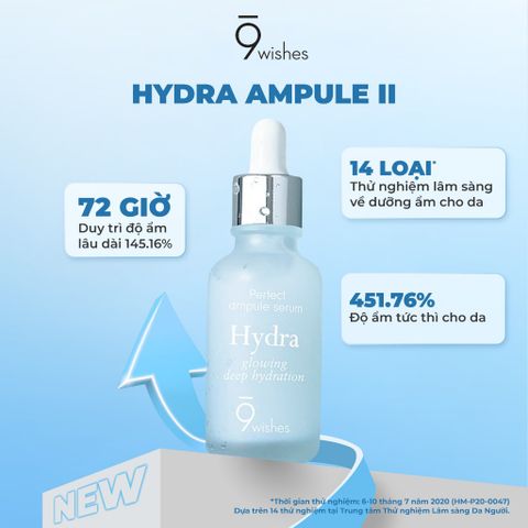 9wishes Tinh chất Hydra Ampule II 30ml