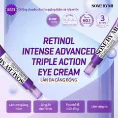 Some By Mi Kem dưỡng mắt Retinol Intense Advanced Triple Action Eye Cream 30ml