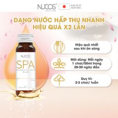 Nucos Nước uống Spa Whitening & Skin Therapy Collagen Drink 10,000mg 50ml x 10