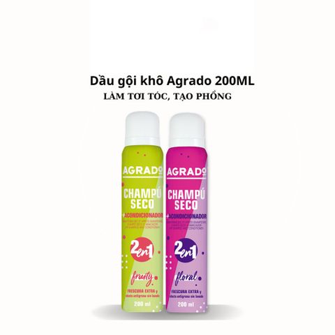 Agrado Dầu gội xả khô 200ml