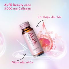 Alfe Thực phẩm bảo vệ sức khỏe Nước uống collagen Beauty Conc (50ml*10)