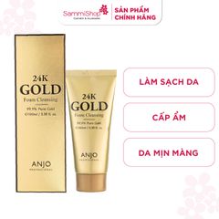 ANJO Sữa Rửa Mặt Professional 24K Gold Foam Cleansing 100ml