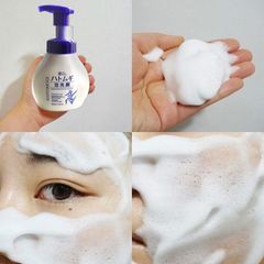 Kumano Sữa rửa mặt  Hatomugi Tạo Bọt Moisturizing & Facial Washing 160ml