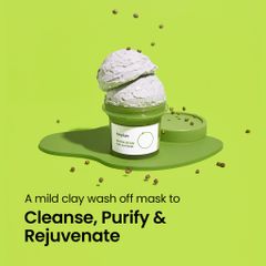 Beplain Mặt nạ đất sét Mung Bean Pore Clay Mask 120ml