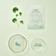 Beplain Mặt nạ dưỡng da Cicaful Calming Mask 27g