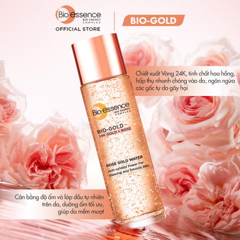 Bio-Essence Nước dưỡng Bio Rose Gold Water 100ml