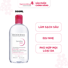 Bioderma Nước tẩy trang Sensibio H2O 500ml