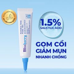 Blissberry Gel giảm mụn Pureskin Acne Fixer K21 15ml