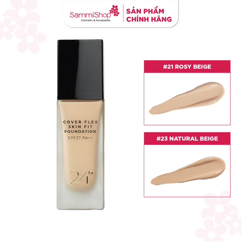 BOM Kem nền che khuyết điểm Cover Flex Skin Fit Foundation