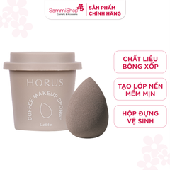 Horus Mút trang điểm Coffee Make Up Sponge