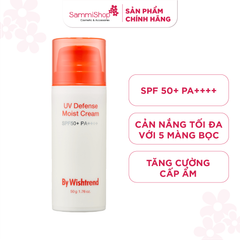 By Wishtrend Kem chống nắng UV Defense Moist Cream SPF50+PA++++ 50g