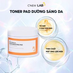C'New Lab Toner Pad Real Propolis Glow Boosting Pad 140ml