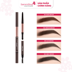 Cathy doll chì kẻ mày  His & Her Cushion Eyebrow Pencil 0.16g+0.4g