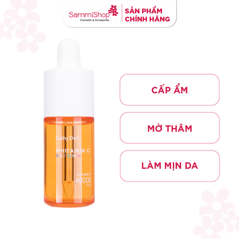 Cathy Doll Tinh chất dưỡng trắng da mờ thâm Whitamin C Spot Serum 30ml