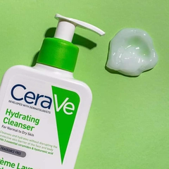 Cerave Sữa rửa mặt da khô, da thường Hydrating Cleanser