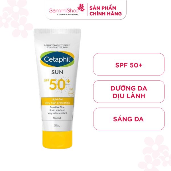 Cetaphil Kem Chống Nắng Sun SPF50+ Light Gel 50g