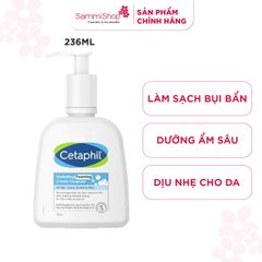 Cetaphil Sữa Rửa Mặt Tạo Bọt Hydrating Foaming Cream Cleanser 236ml