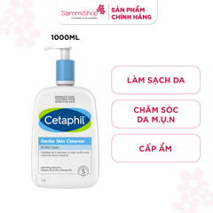 Cetaphil Sữa Rửa Mặt Gentle Skin Cleanser 1000ml