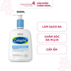 Cetaphil Sữa Rửa Mặt Gentle Skin Cleanser 500ml - Mới