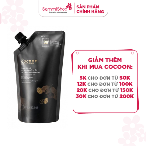 Cocoon Tẩy da chết cà phê Đak Lak 600ml