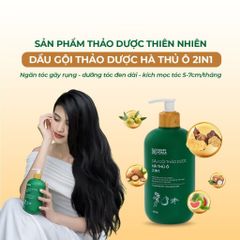 Cocayhoala Dầu gội thảo dược Hà Thủ Ô 2in1 420g