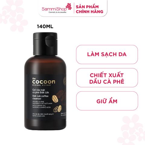 Cocoon Gel rửa mặt cà phê Dak Lak 140ml