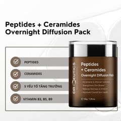 DrCreutics Kem dưỡng Peptides + Ceramides Overnight Diffusion Pack 50g