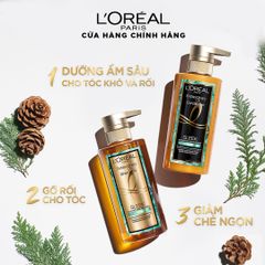 Loreal dầu gội extraordinary oil shampoo smooth 440ml