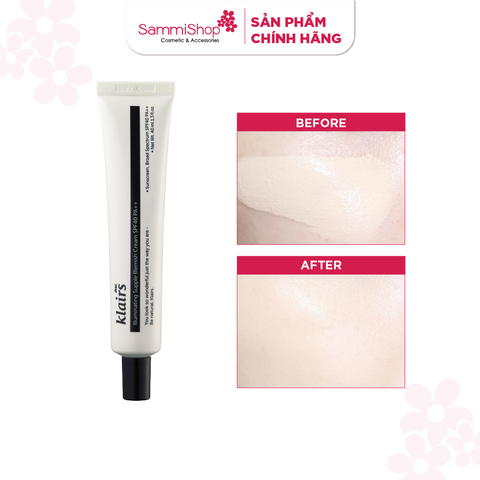 Dear, Klairs Kem nền Illuminating Supple Blemish Cream 40ml