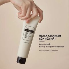 Dear, Klairs Sữa rửa mặt Gentle Black Facial Cleanser 140mL