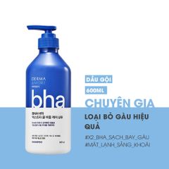Derma & More Dầu gội làm sạch gàu BHA Extracool danfruff care shampoo 600ml