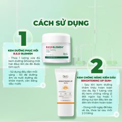 Dr.G Bộ chăm sóc da R.E.D BLEMISH Clear Soothing Cream Bonus Set