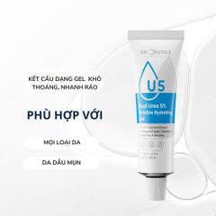 DrCeutics Gel dưỡng Dual Urea 5% Invisible Hydrating Gel 35g