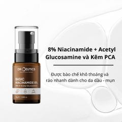 DrCeutics Tinh chất Basic Niacinamide 8% 30g