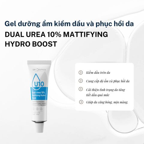 DrCeutics Gel dưỡng Dual Urea 10% Mattifying Hydro Boost 35g