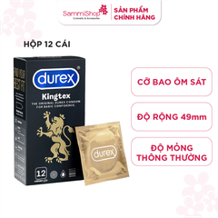 Durex Bao cao su Kingtex