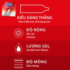 Durex Bao cao su Fetherlite Ultima 3s