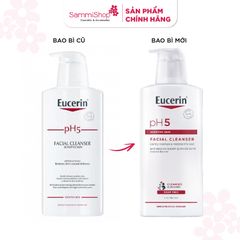 Sữa rửa mặt cho da nhạy cảm Eucerin pH5 Facial Cleanser 400ml