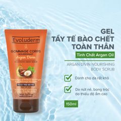 Evoluderm Tẩy tế bào chết Argan Divin 150ml