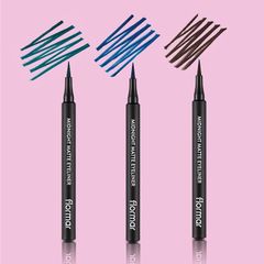 Flormar Bút kẻ mắt Midnight Matte Eyeliner