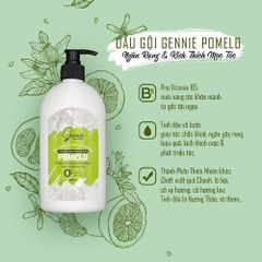 Gennie Dầu gội Natural Care shampoo Pomelo for Dry and Broken Hair 400ml