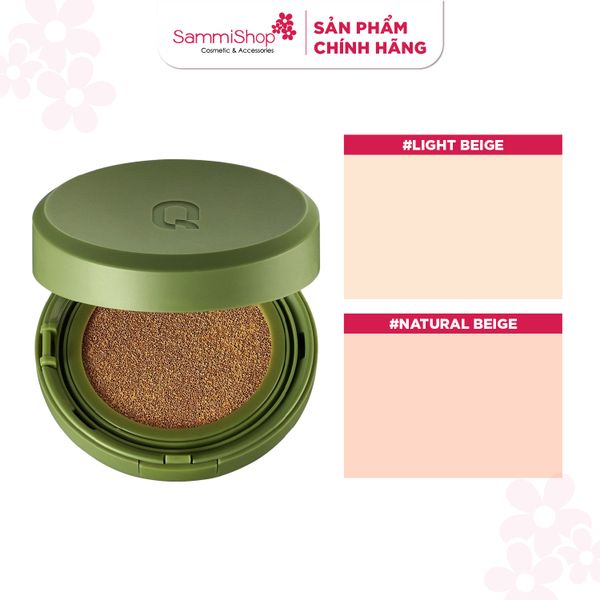 GLAMRR Q Phấn nước trang điểm VEGAN SUPER COVER CUSHION 15g