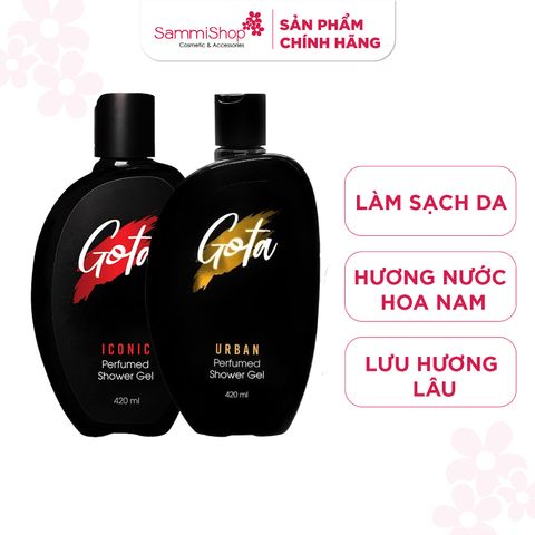 Gota Sữa tắm Nước Hoa Nam 420ml