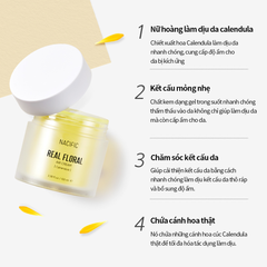 Nacific Kem dưỡng Real Floral Air Cream Calendula 100ml